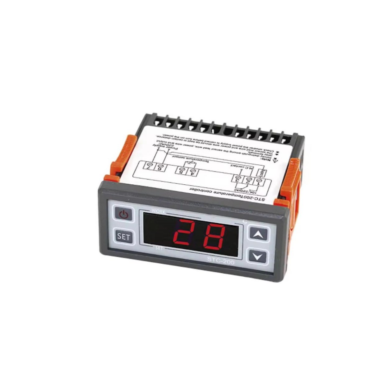 Automotive Air Conditioning Systems Temperature Controller Coolmax Microcontroller Temperature Control STC-100A STC-200 for Car